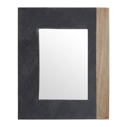 Kata Large Slate and Mango Wood 5In X 7In Photo Frame