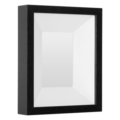 Maren 3D Box Design 4In X 6In Black Photo Frame