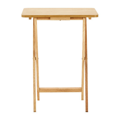 Heva Tropical Hevea Wood Folding Snack Table