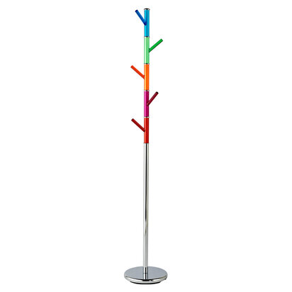Joan Multicoloured Acrylic Pegs Coat Stand