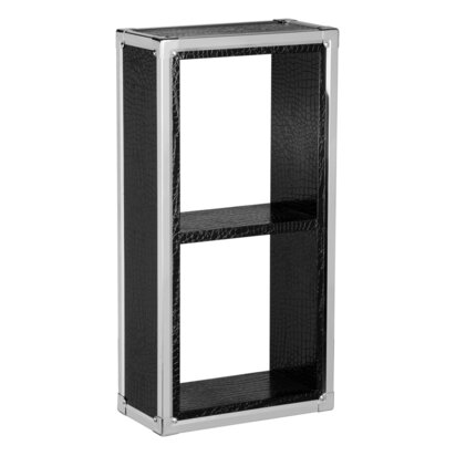 Carla Crocodile Leather Effect Wall Cube