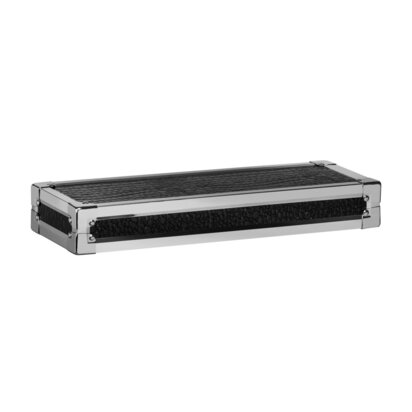 Carla Crocodile Leather Effect Small Wall Shelf