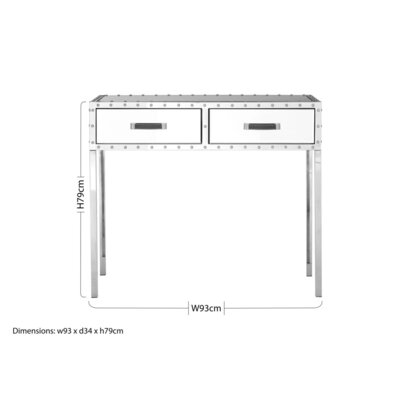Rivet Console Table