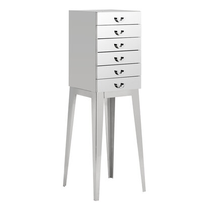 Lure Stainless Steel 6 Drawer Chest