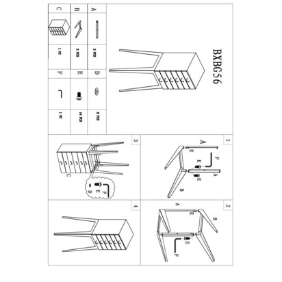 Lure Stainless Steel 6 Drawer Chest