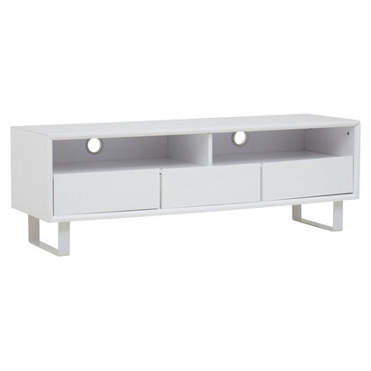 Moritz White High Gloss Media Cabinet