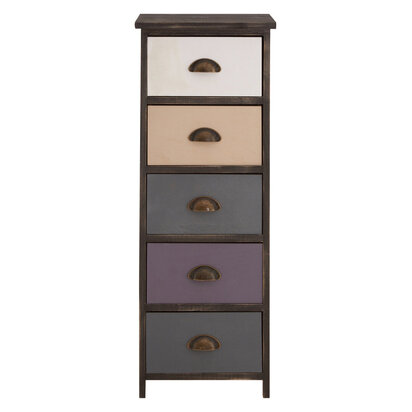 Urban Loft 5 Drawers Chest