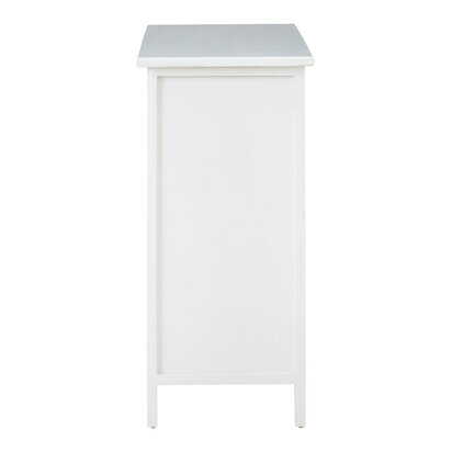 Hambleton White 6 Drawers Chest