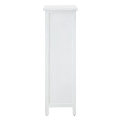 Hambleton White 5 Drawers Chest