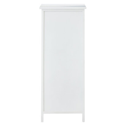Hambleton White 5 Drawers Chest