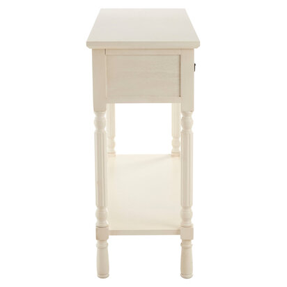 Heritage 3 Drawer Ivory Wooden Console Table