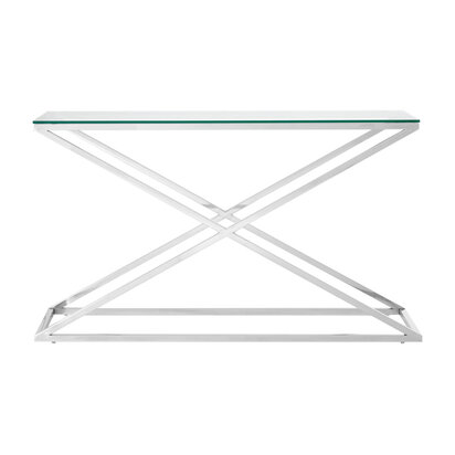 Oakeyham Criss Cross Console Table