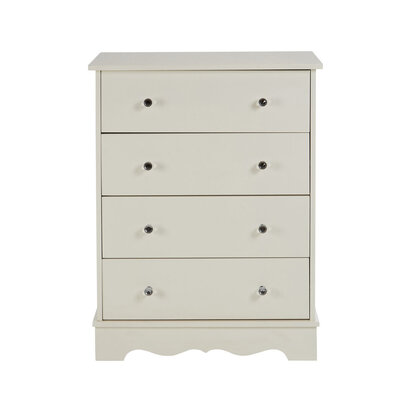 Emily Ivory 4 Drawer Chest