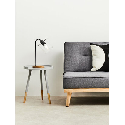 Viborg Grey Small Round Side Table