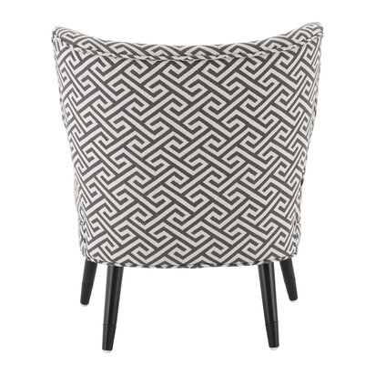 Regents Park Greek Key Design Accent Chair
