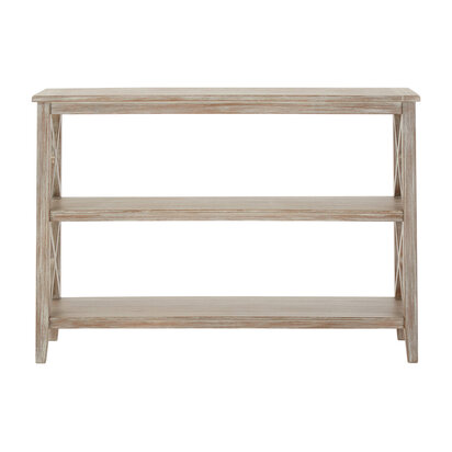 Heritage Natural Three Shelf Bookcase