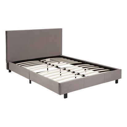 Napoli Grey King Bed