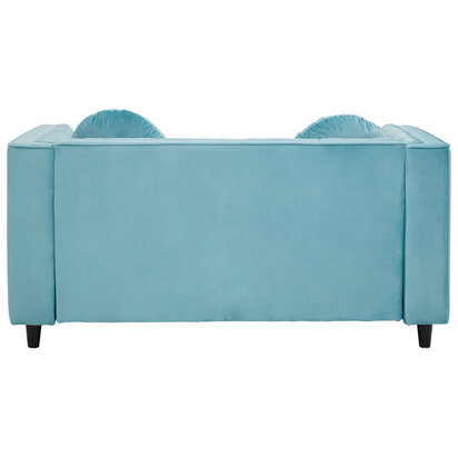 Oakoford Two Seat Green Velvet Sofa