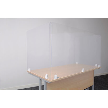 3 Piece Acrylic Protection Screens With Fittings Kit