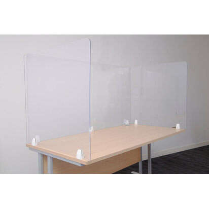 3 Piece Acrylic Protection Screens With Fittings Kit