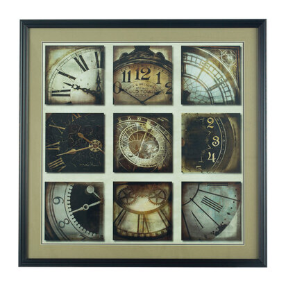 Framed Time Has Come Wall Art