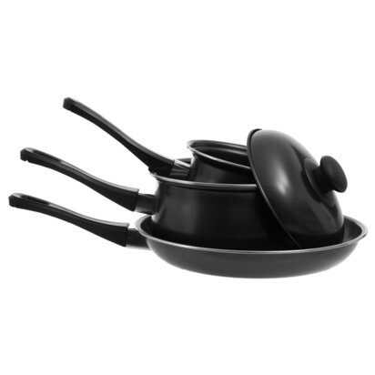 Amos 3Pc Pan Set Black