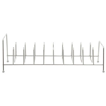 Gio Rectangular Plate Rack Chrome