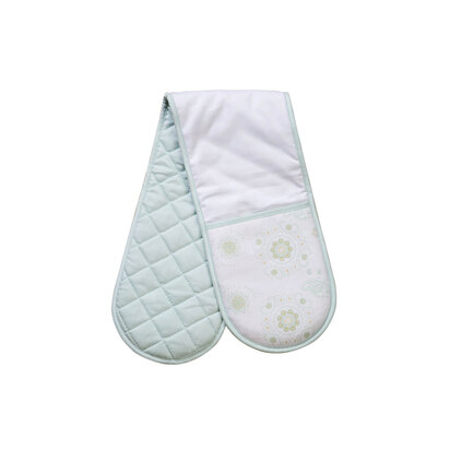 Paisley Spiral Double Oven Glove