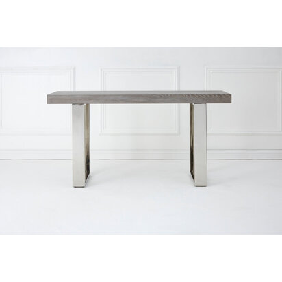 Ulmus Grey Elm Wood Console Table