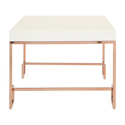 Allure Rose Gold Angled Legs Coffee Table