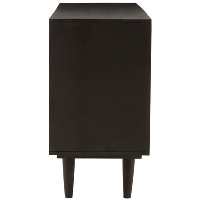 Malta Gold and Black Mango Wood Sideboard