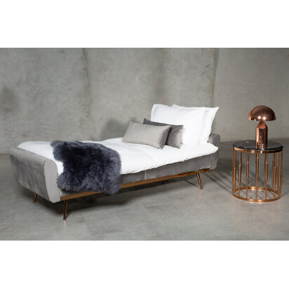 Wesihurst Round Copper Finish Side Table