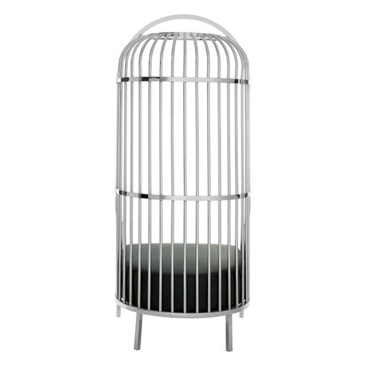 Greohurst Silver Finish Dome Cage Chair