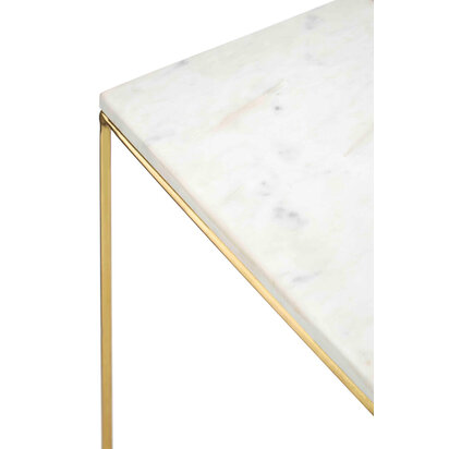 Viowwick Marble and Agate Square Side Table
