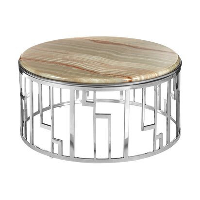 Caliselle Onyx Stone Coffee Table