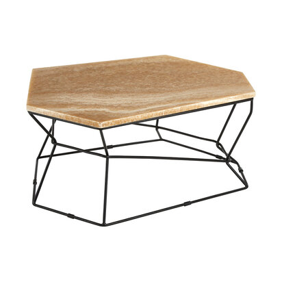 Relic Coffee Table With Natural Onyx Top