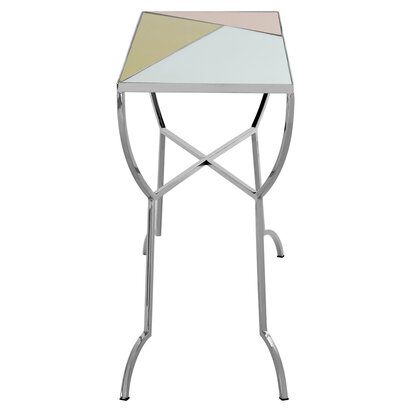 Arbus Coloured Mirror Console Table