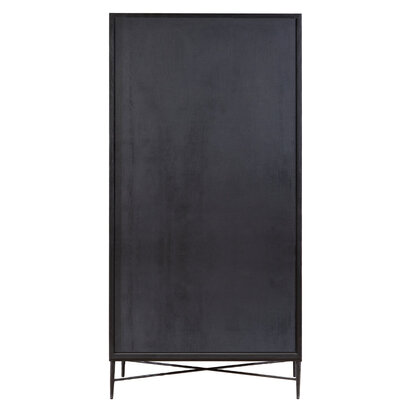 Kyra Grey Wash Elm Wood Wardrobe