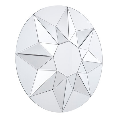 Wanda 3D Shape Round Wall Mirror