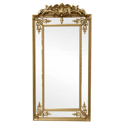 Deymonte Ornate Mirror with Gold Finish