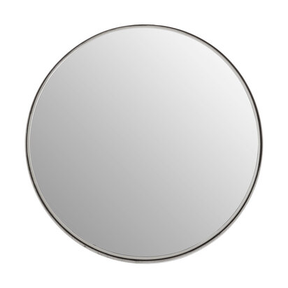 Leonov Medium Nickel Finish Wall Mirror