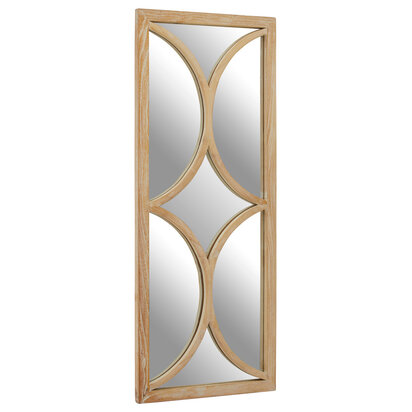 Kyra Grey Wash Elm Wood Wall Mirror