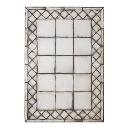 Riza Cross Frame Wall Mirror