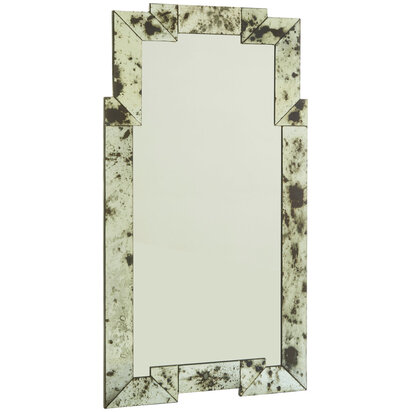 Riza Rectangular And Cut Out Frame Wall Mirror