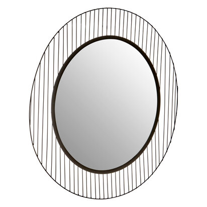 Trento Linear Lines Frame Wall Mirror