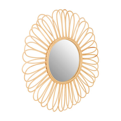 Batu Natural Rattan Wall Mirror