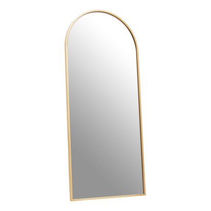 Descartes Gold Finish Wall Mirror
