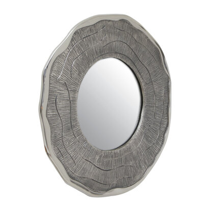 Linoncott Small Oak Effect Silver Wall Mirror