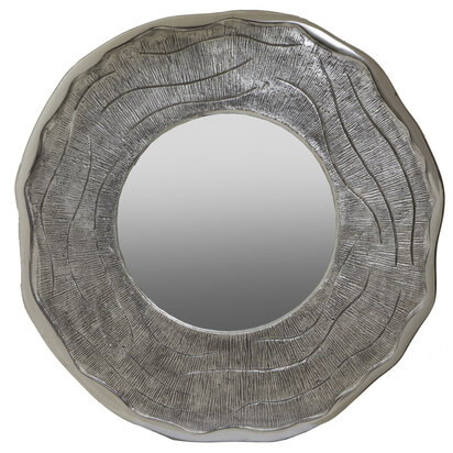 Linoncott Large Oak Effect Silver Wall Mirror