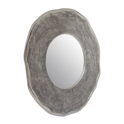 Linoncott Large Oak Effect Silver Wall Mirror